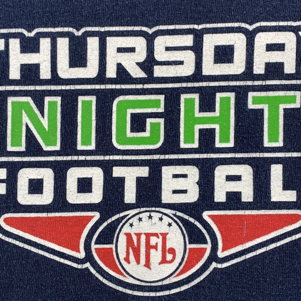 Seattle Seahawks Tshirt Mens Large 2014 Thursday Night Football Gildan Crew Neck - Picture 3 of 12